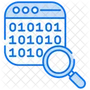 Code de recherche  Icône