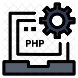 Code Development Icon - Download in Colored Outline Style