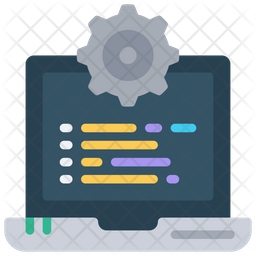 Code Development Icon - Download in Flat Style