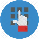 Eingabe Code Tastenfeld Symbol