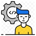 Code Engineering Code Management Icon