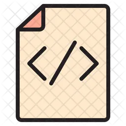 Code File Icon - Free Download Files & Folders Icons | IconScout