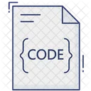 Code File Coding File Code Document Icon