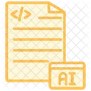 Code File Ai Icon