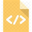 Code file-yellow  Icon