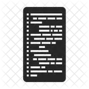 Code Code Blocks Vertical Icon