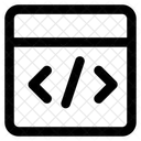 Programming Browser Code Code Browser Tags Angle Programming Bracket Icon