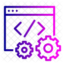 Code Data Optimization Icon