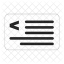 Code Code Tag Stylized Text Icon