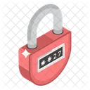 Code Lock Digital Lock Padlock Icône
