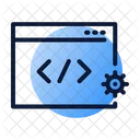 Code Optimization Coding Icon
