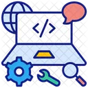 Code programming  Icon