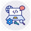 Code programming  Icon