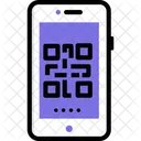 Code Qr Code A Barres Code Icône