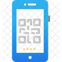 Code Qr Code A Barres Code Icône