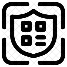 Code QR sécurisé  Icône
