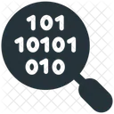 Recherche De Code Recherche Recherche Binaire Icône