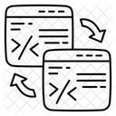 Code Refactoring Web Website Icon