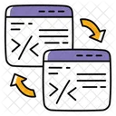 Code Refactoring Web Website Icon