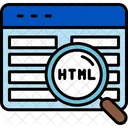 Code Review Programming Coding Reveiw View Loupe Magnifying Glass Audit Code Audit Icon