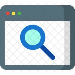 Code, Search  Icon