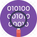 Code Search Binary Icon