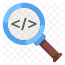 Code Search Code Exploring Data Search Icon