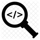 Code Search Code Exploring Data Search Icon