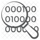 Code Search Binary Search Programming Research Icon