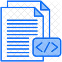 Code Source Programmation Web Electronique Icône