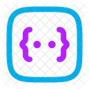 Code Square Icon