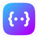 Code Square Code Coding Icon