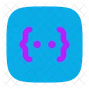 Code Square  Icon