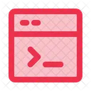 Code Terminal Web Coding Programming Icon