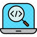 Code Testing Coding Laptop Icon