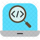 Code Testing Coding Laptop Icon