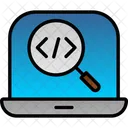 Code Testing Coding Laptop Icon
