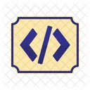 Code Text Verhaltnis Icon