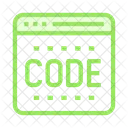 Code-Webseite  Symbol