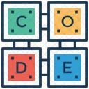 Code Cubes Encode Icon