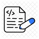 Code Writing Code Tesing Programming Icon