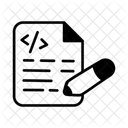 Code Writing Code Tesing Programming Icon