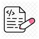 Code Writing Code Tesing Programming Icon