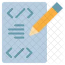 Codificar Escrever Editar Ícone