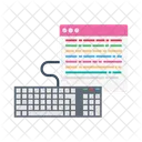 Programacao Codificacao Pagina Web Ícone