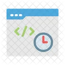 Codificacao Programacao Tempo Ícone