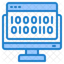 Codificacao Binaria Codigo Computador Ícone