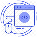 Desenvolvimento Web Programacao Web Codificacao Html Ícone
