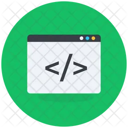 Codificação web  Ícone