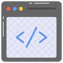 Web Codificacao Desenvolvimento Ícone